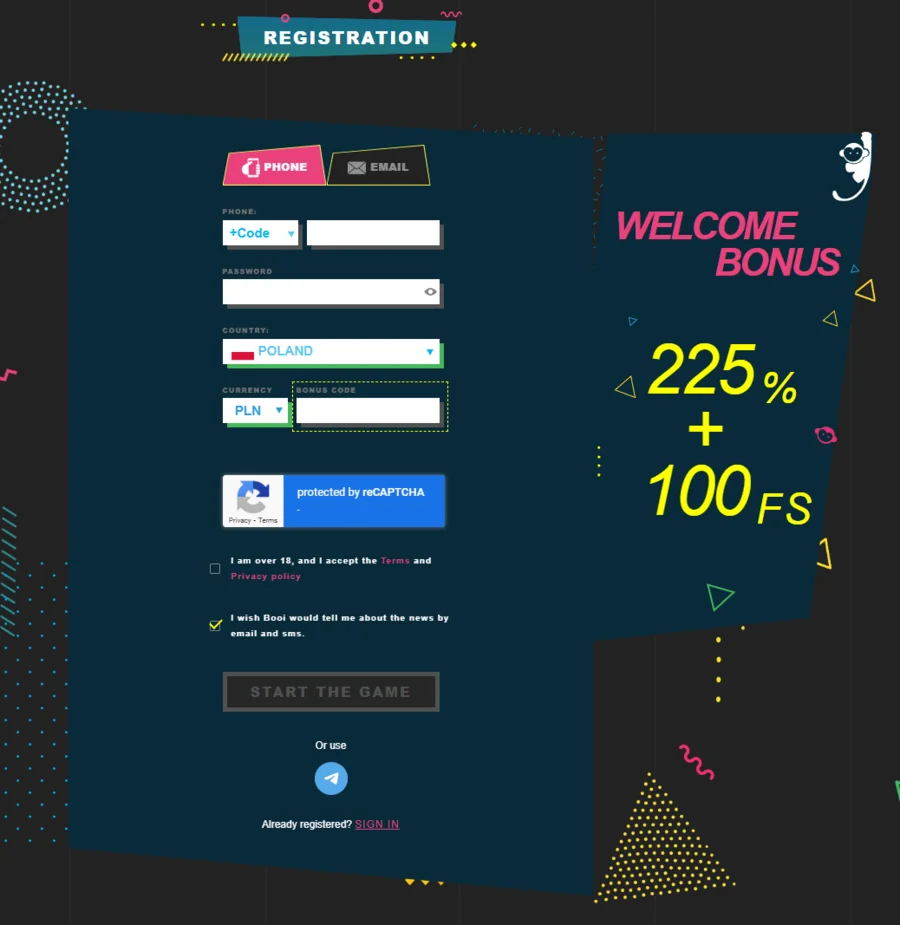 booi casino login