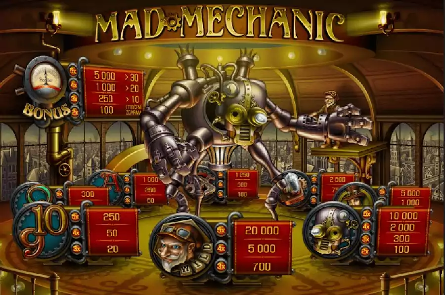 mad mechanic slot