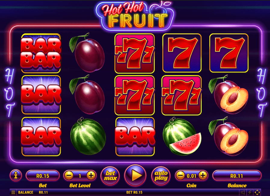 Hot Hot Fruit automat