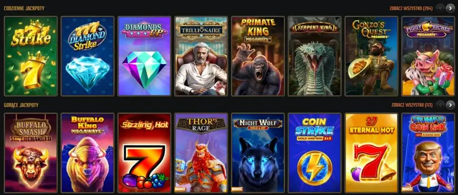 gransino casino jackpoty