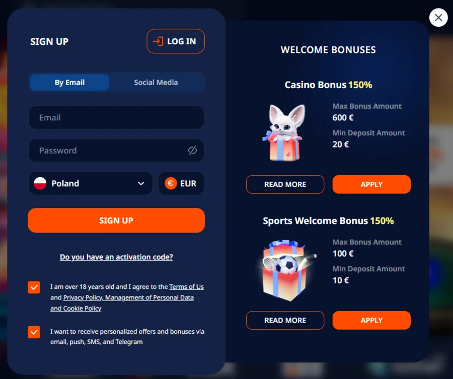 monro casino login