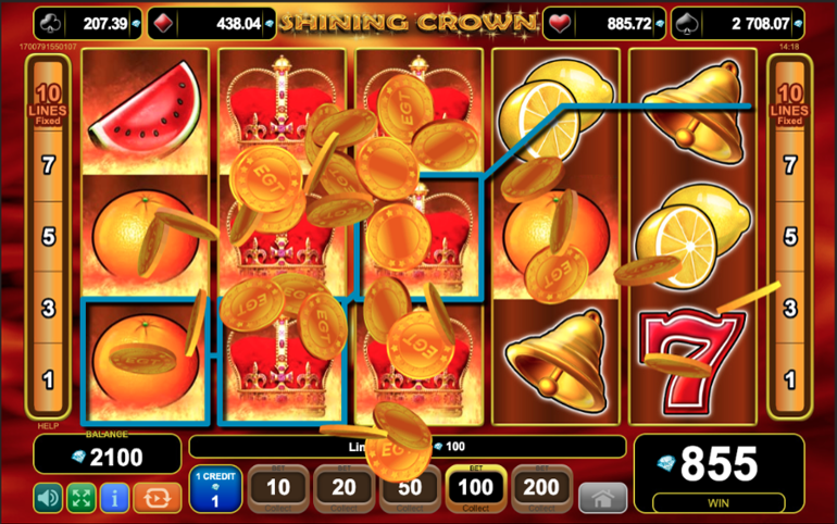 Shining Crown slot pl