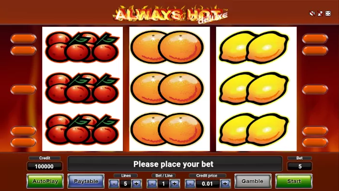 Always Hot Deluxe Always Hot Deluxe w polskich kasynach online