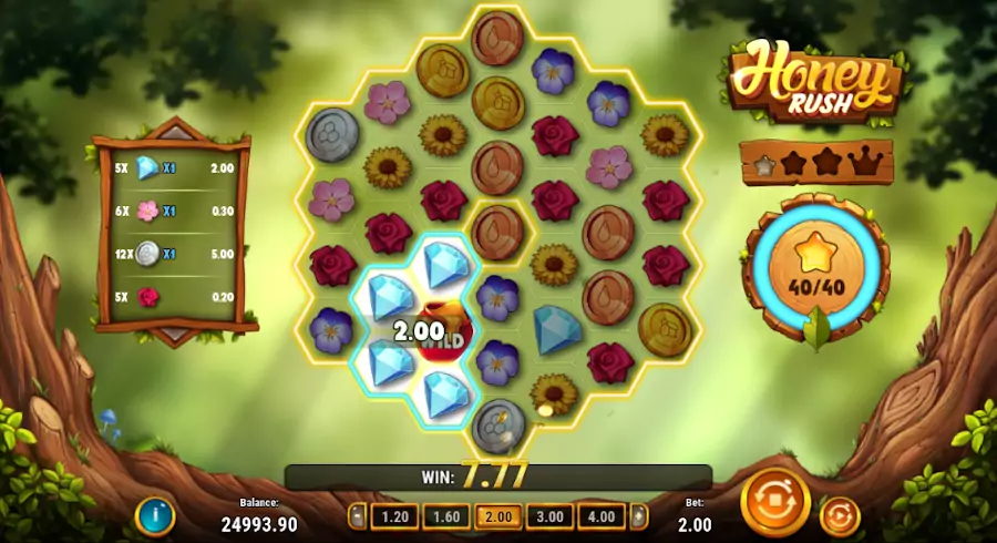 Honey Rush Honey Rush najlepszy slot dostępny w Polsce