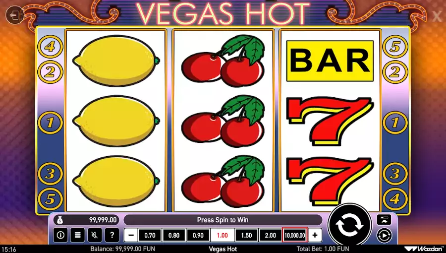 Slot Vegas Hot najlepszy slot dostępny w Polsce