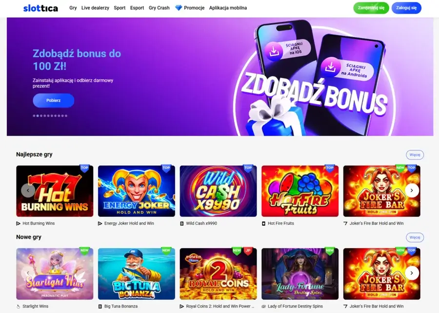 slottica casino