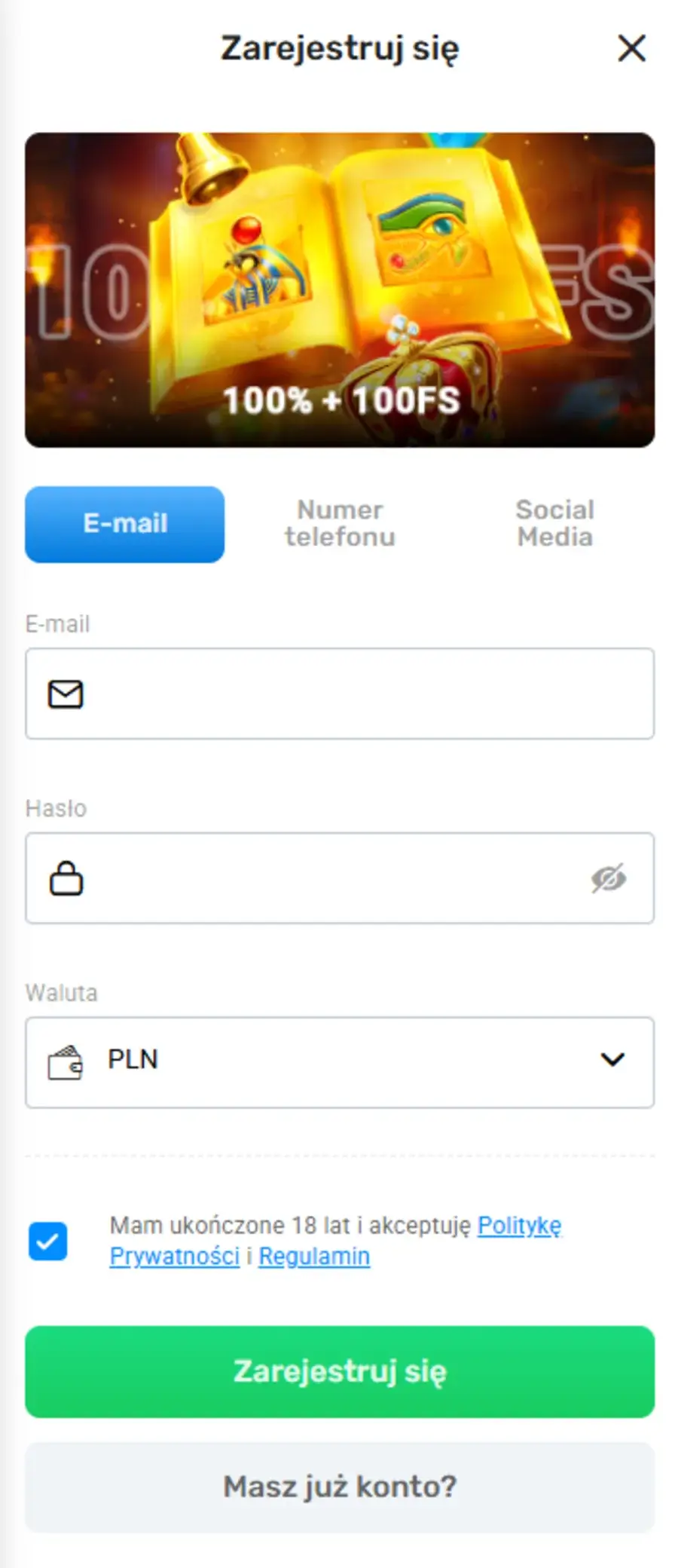 spinbounty login