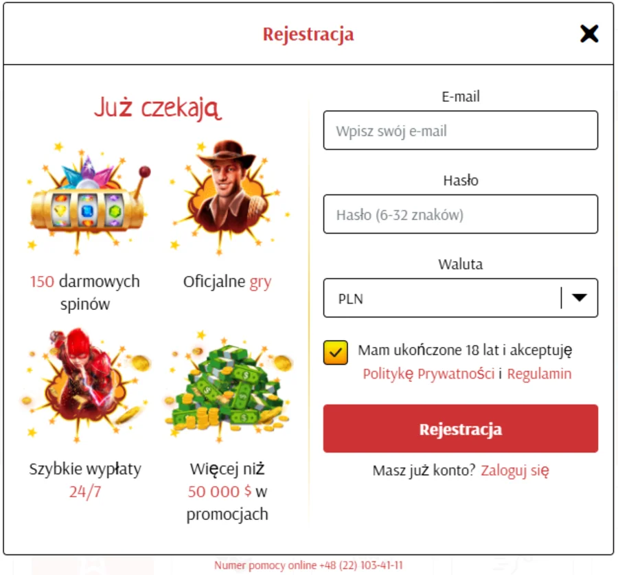supercat casino login