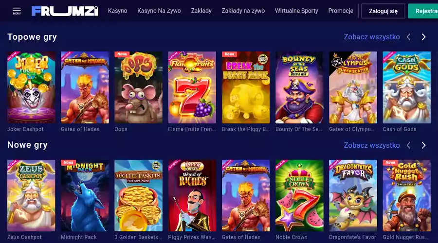 Frumzi casino Frumzi casino opinie