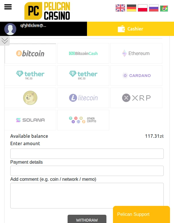 Wypłaty z Pelican casino games Wypłaty z Pelican casino games