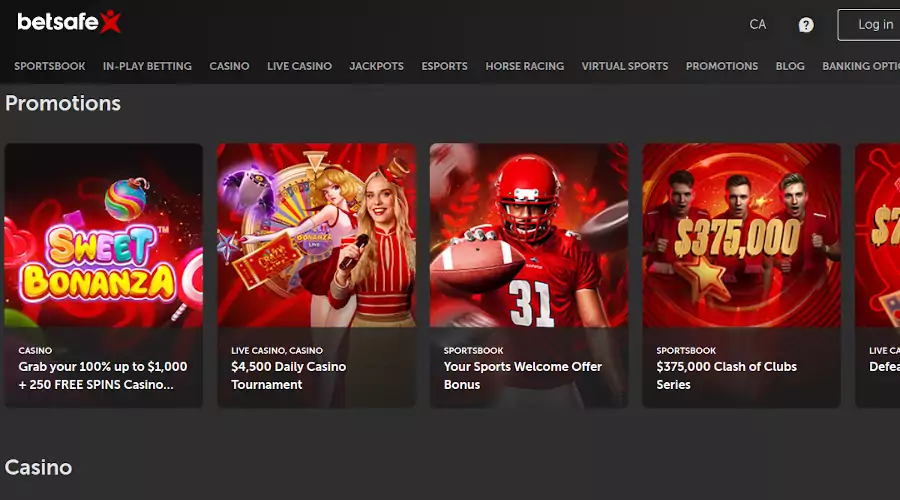 Betsafe casino bonus betsafe bonus za rejestrację