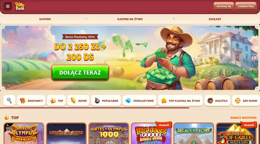 Billybets casino Billybets casino opinie