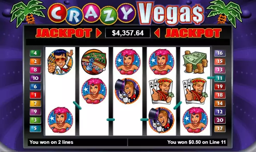 crazy vegas slot
