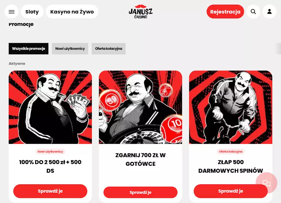 Janusz casino