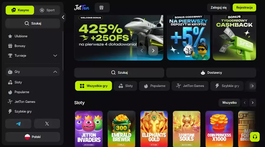 Jetton casino opinie