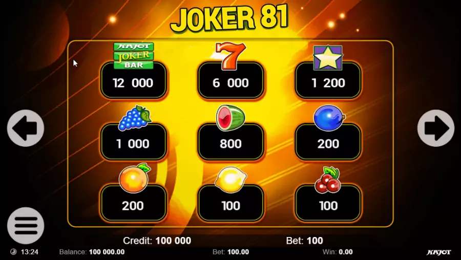Joker 81 slot joker 81 automat w polskich kasynach