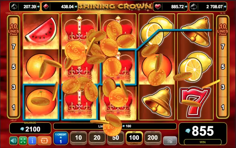 shining crown gra