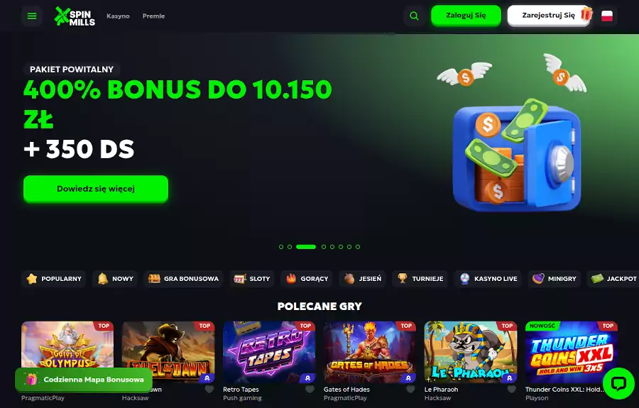 Spinmills casino