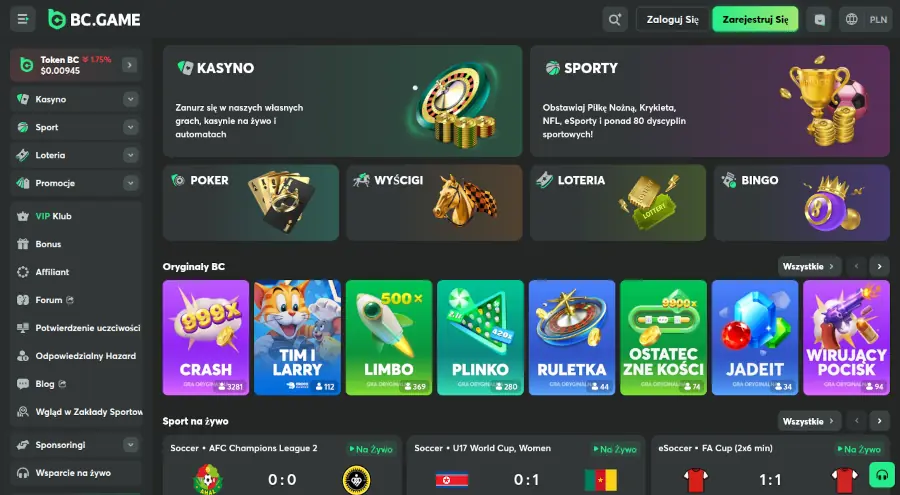 BC.Game Kasyno online w Niemczech BC.Game Kasyno online w Niemczech