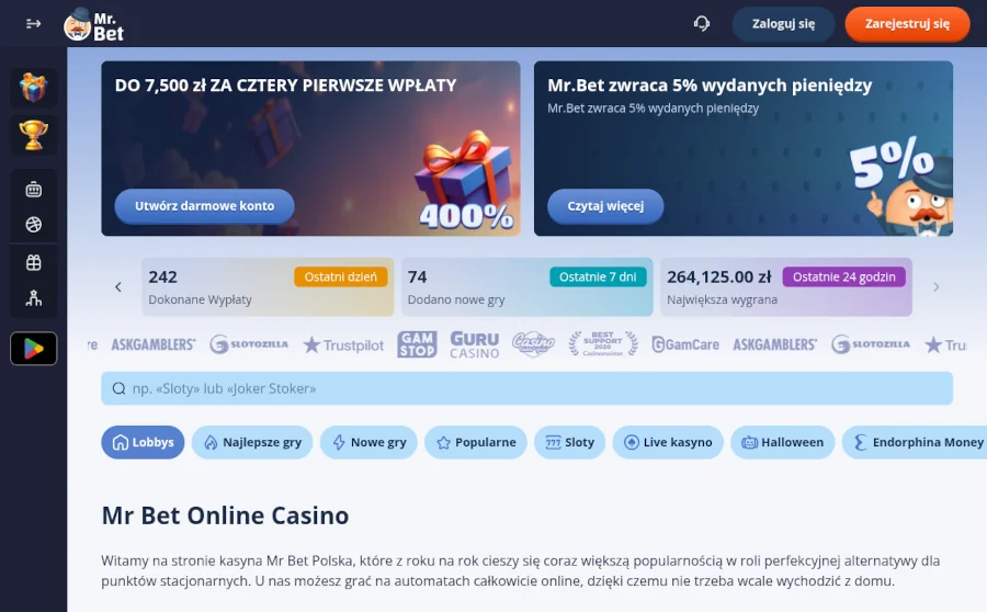 MrBet niemieckie kasyno online MrBet niemieckie kasyno online