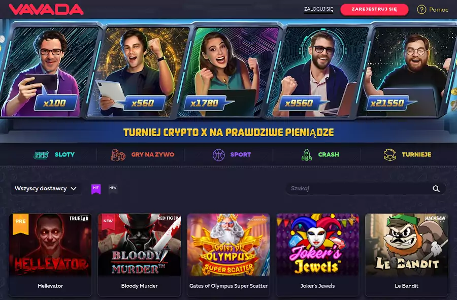 VAVADA polskie kasyno bez rejestracji VAVADA polskie kasyno bez rejestracji