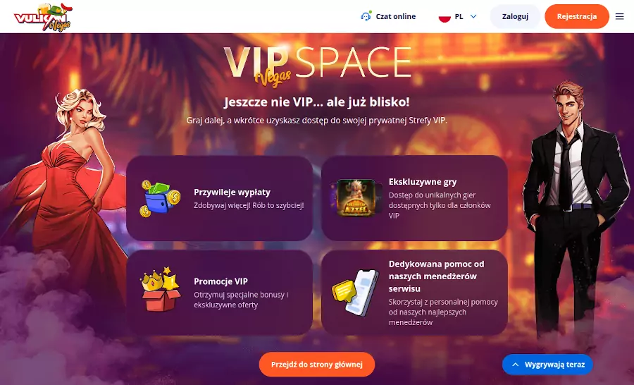 Program lojalnościowy w Vulkan Vegas