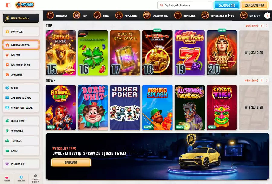 Wyns casino strona główna Wyns casino strona główna