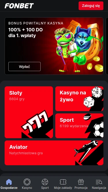 Fonbet kasyno mobilna wersja Fonbet kasyno mobilna wersja