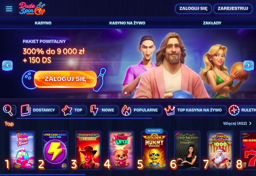 Dudespin kasyno strona g艂贸wna Dudespin kasyno strona g艂贸wna
