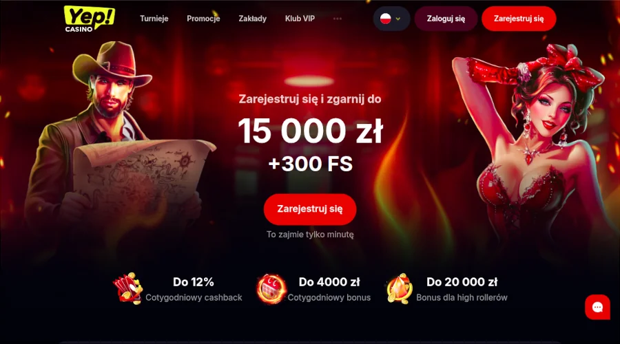 Yep casino polska strona